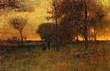 Sunset Glow by George Inness
